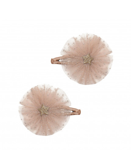 Ballerina Star Clips Neutral One Size