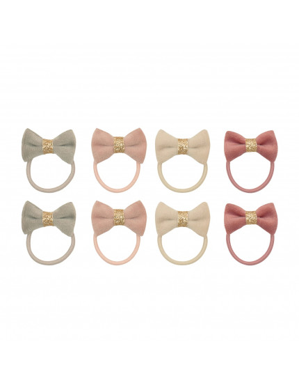 Tinkerbell Velvet Bow Mini Ponies Pink