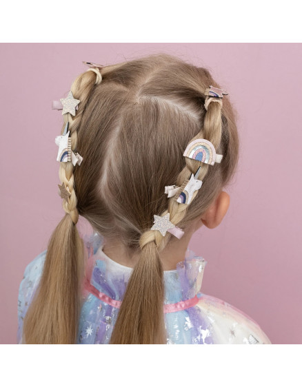 Celeste Unicorn Mini Clips Pink 2