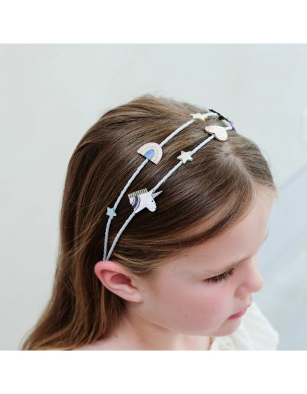 Обруч Celeste Unicorn Double Alice Grey 4