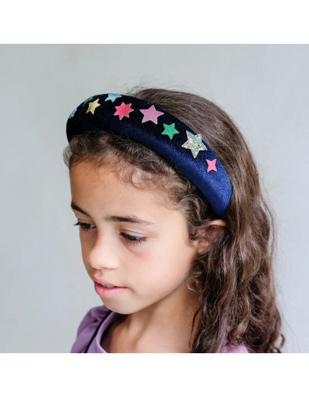 Constellation Velvet Padded Alice Navy 2