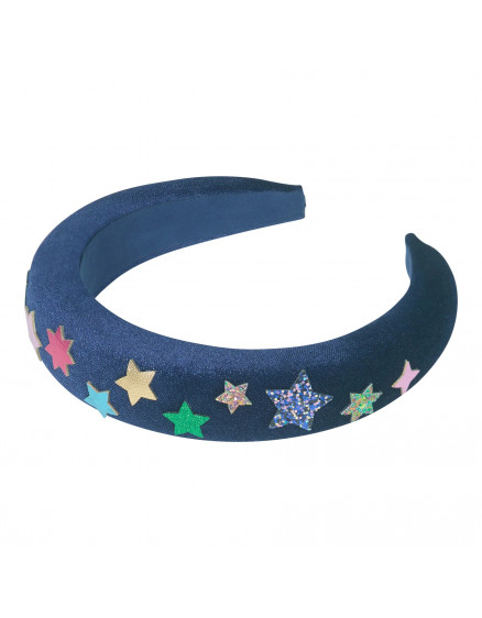 Constellation Velvet Padded Alice Navy 3
