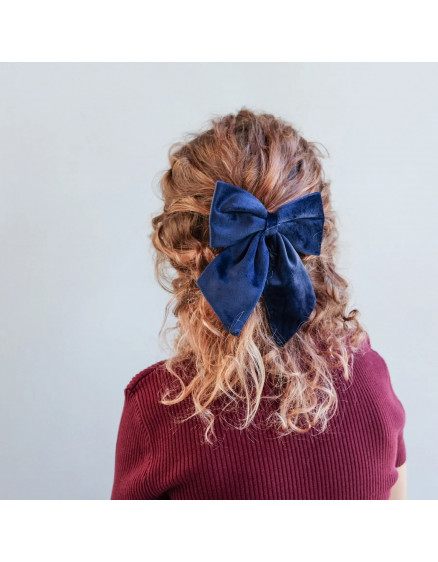 Stripe Agnes Bow Clips Multi 2