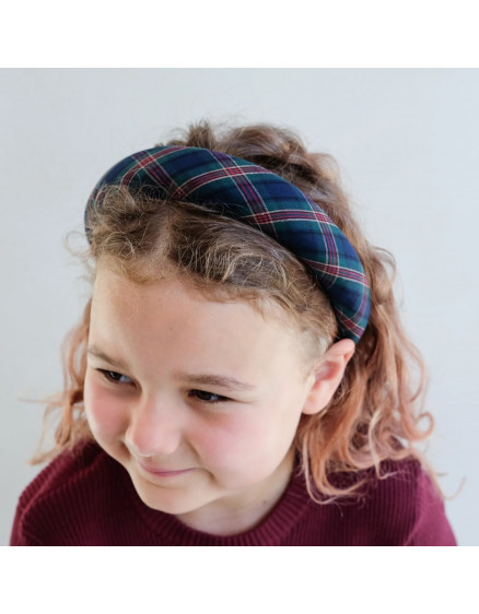 Обруч Tartan Padded Green 2