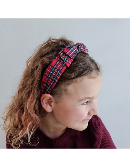 Обруч Tartan Edie Red 2