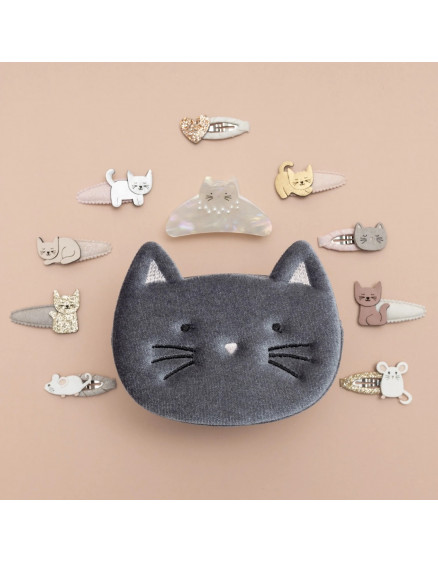 Заколка Pearly Kitty Claw Ivory 2