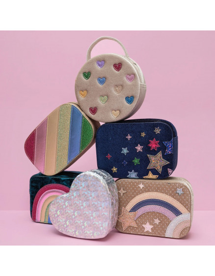 Holographic Heart Bag 2