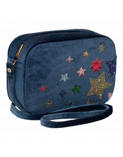 Night Sky Velvet Bag One Size