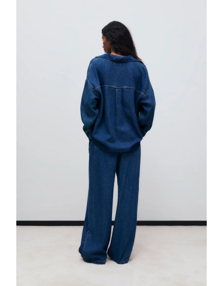 TNS Tencel Woman Pant Blue Denim 2