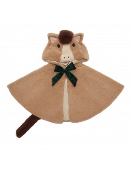 Horse Cape Brown One Size