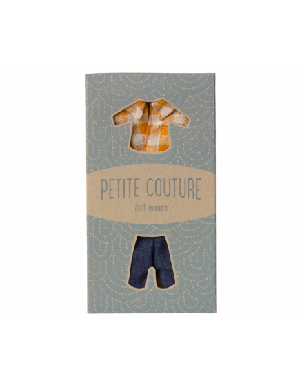 Yellow Checked Shirt and Pants Dad mouse 2