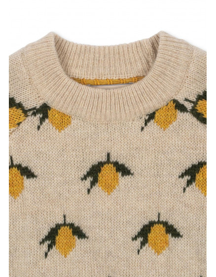 Belou Lemon Knit Sweater 3
