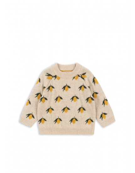 Belou Lemon Knit Sweater