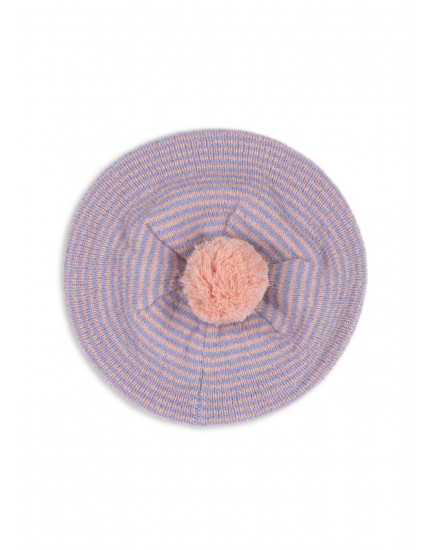 Berle Knit Beret Purple