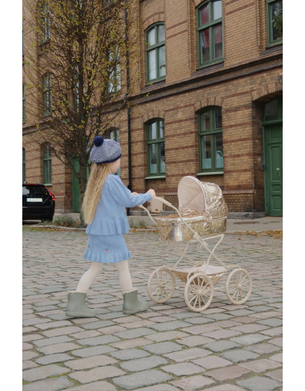 Berle Knit Beret Blue 3