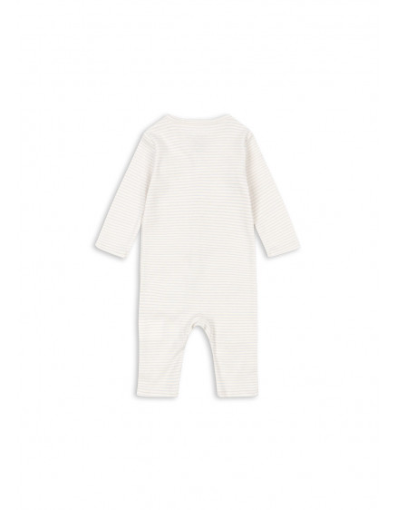 Fio Onesie Tea Stripe Gray 4