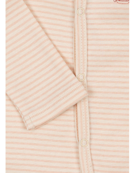 Fio Onesie Tea Stripe Cameo 2