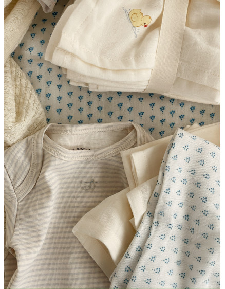 Fio Stripe LS Body Tea Stripe Gray 6