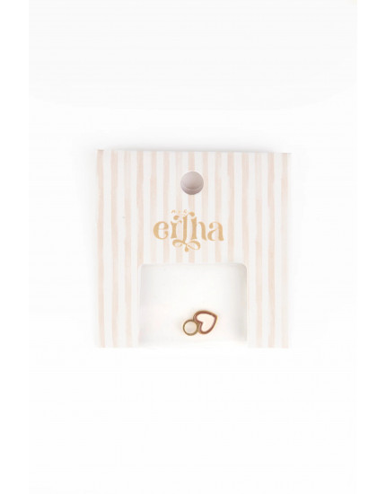 Charms Duo Heart One Size