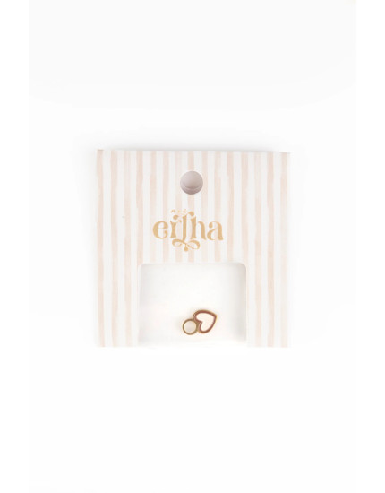 Charms Duo Heart One Size
