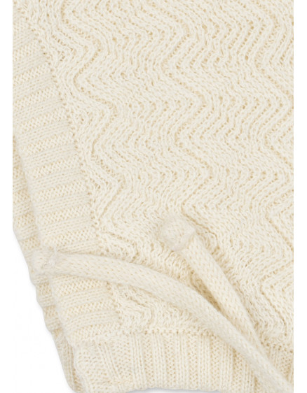 Venti Knit Hat Antique White 2