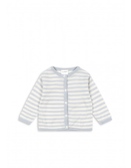 Venti Knit Cardigan Gray Dawn 12M