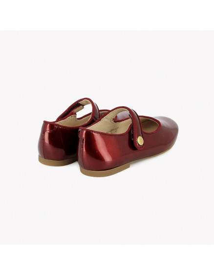 Shoes Daisy Baby Vernis Rubis 4