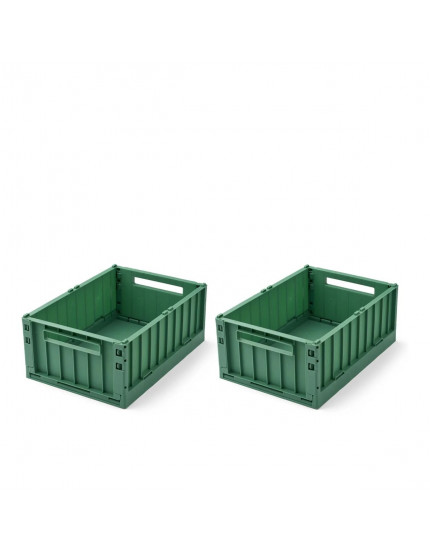 Weston Storage Box M 2-pack Dusty Ivy