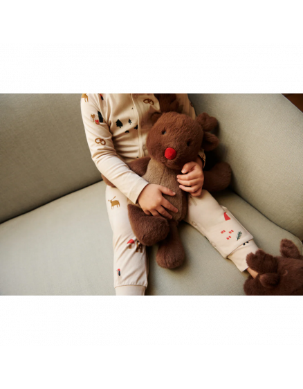 Aviaja Reindeer Slippers Pecan 3
