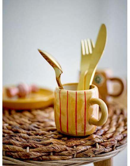 Kittie Tableware Set Brown 4