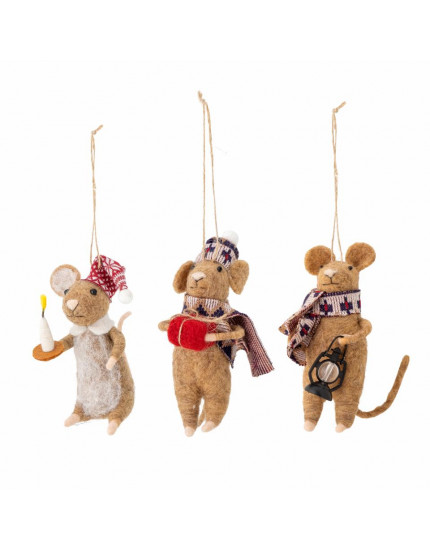 Peo Ornament Brown lighter Set One Size