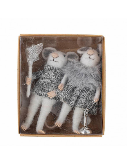 Peo Ornament Grey Set 2