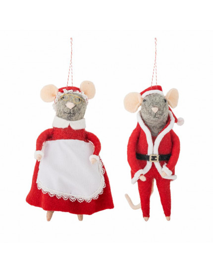 Peo Ornament Red Set Big One Size