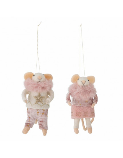 Peo Ornament Rose Set Mini One Size