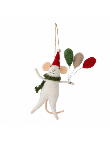 Peo Ornament White Balloon One Size