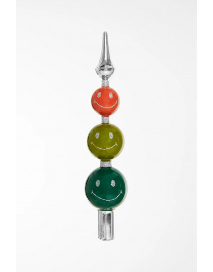 Peak Smiley Silver One Size