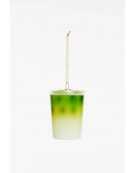 Matcha Latte Ornament One Size