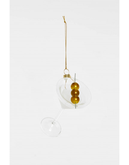 Dry Martini Ornament One Size