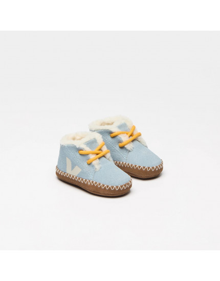 Baby Fured Suede Veja X Milk Steel Pierre