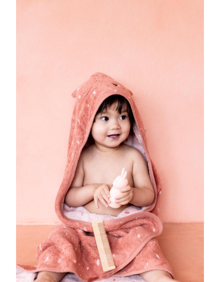 Hooded towel 75x75cm Mrs. Cat  4