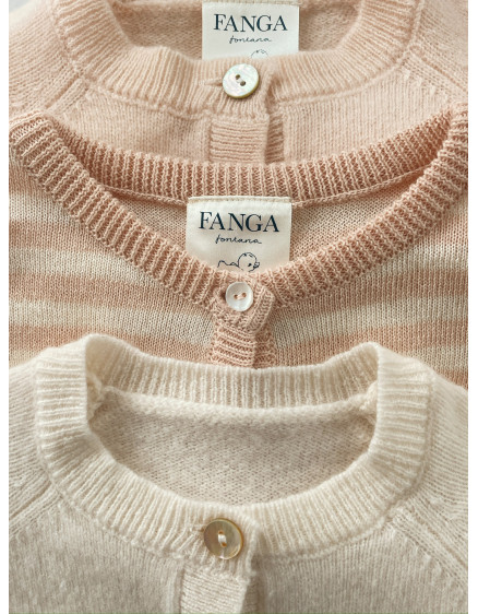 Venti Knit Cardigan Cameo Rose 6
