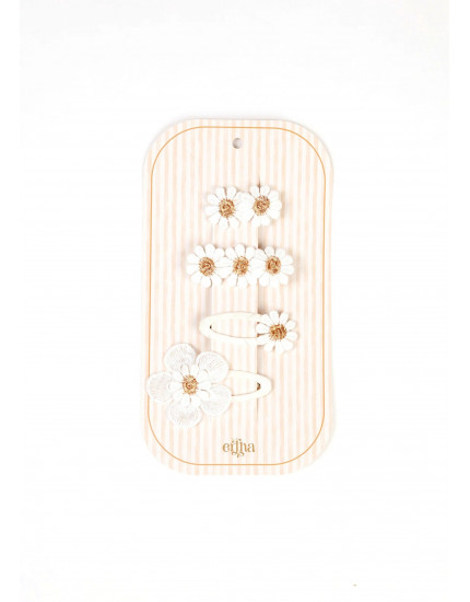 Blossom Spring Hair Clips Multicolor One Size