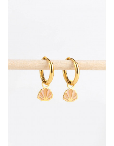 Charms Golden Shell Pair 3
