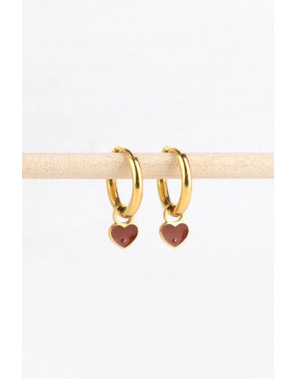 Charms Tiny Heart Pair One Size