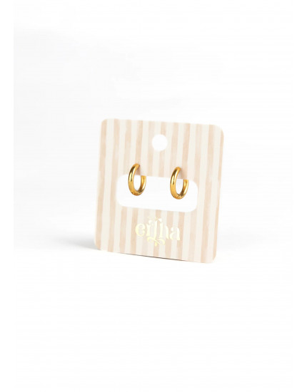 Essential Hoops Gold 12 mm One Size