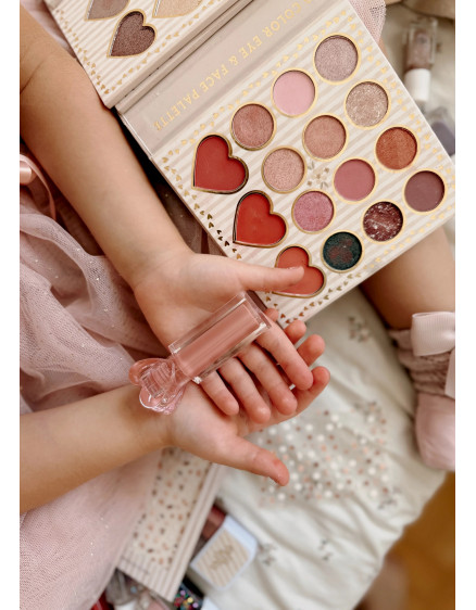 Glimmies Vegan Lip Gloss Nude Pink Strawberrie 3
