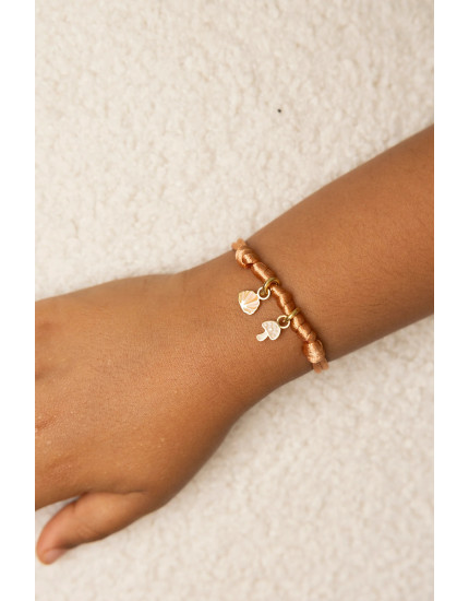 Make Your Bracelet Rusted 2 Charm One Size