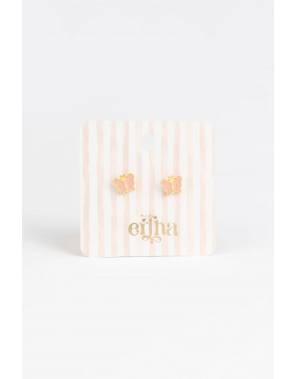 Studs Earrings Butterfly Kiss One Size