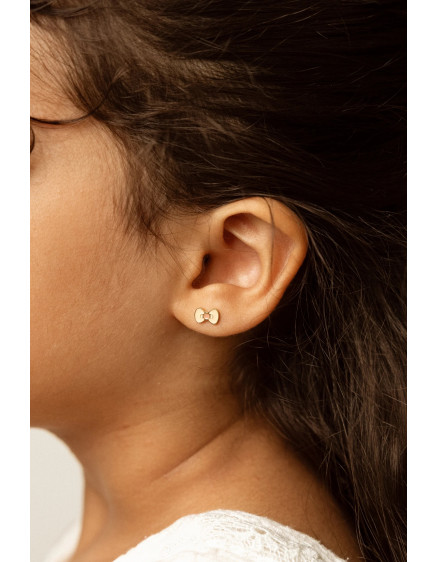 Studs Earrings Little Bowtie 3