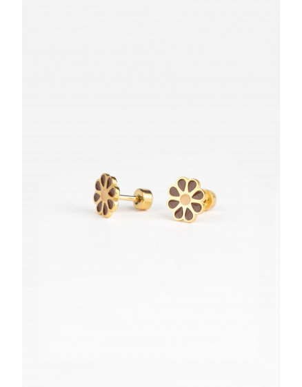 Studs Earrings Lovely Daisy 2